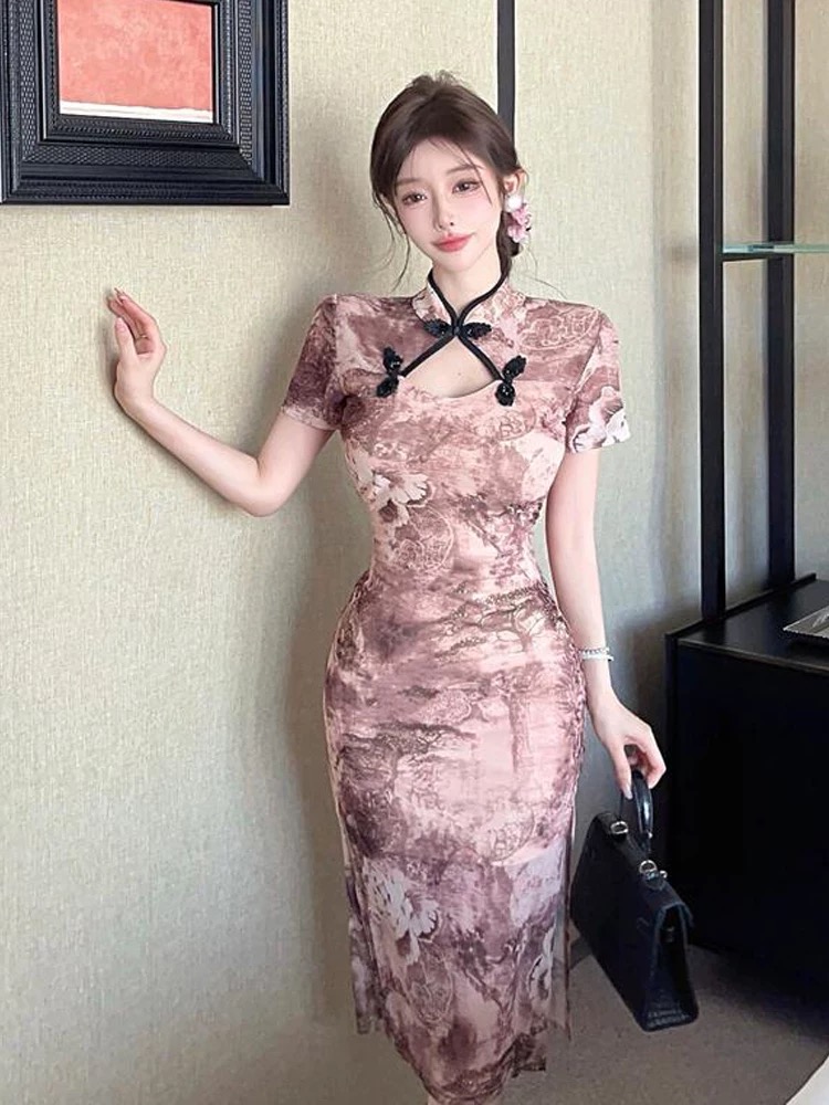 Message received qipao dress Q217 images